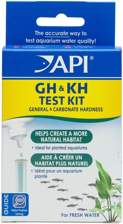 API GH and KH test kit box 